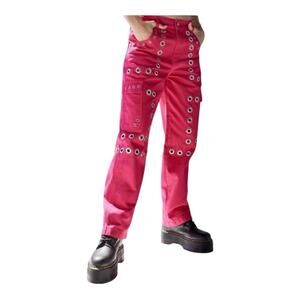 BDG Urban Outfitters Womens Maxo Grommet Cargo Jeans Size
28 Pink Denim Utility